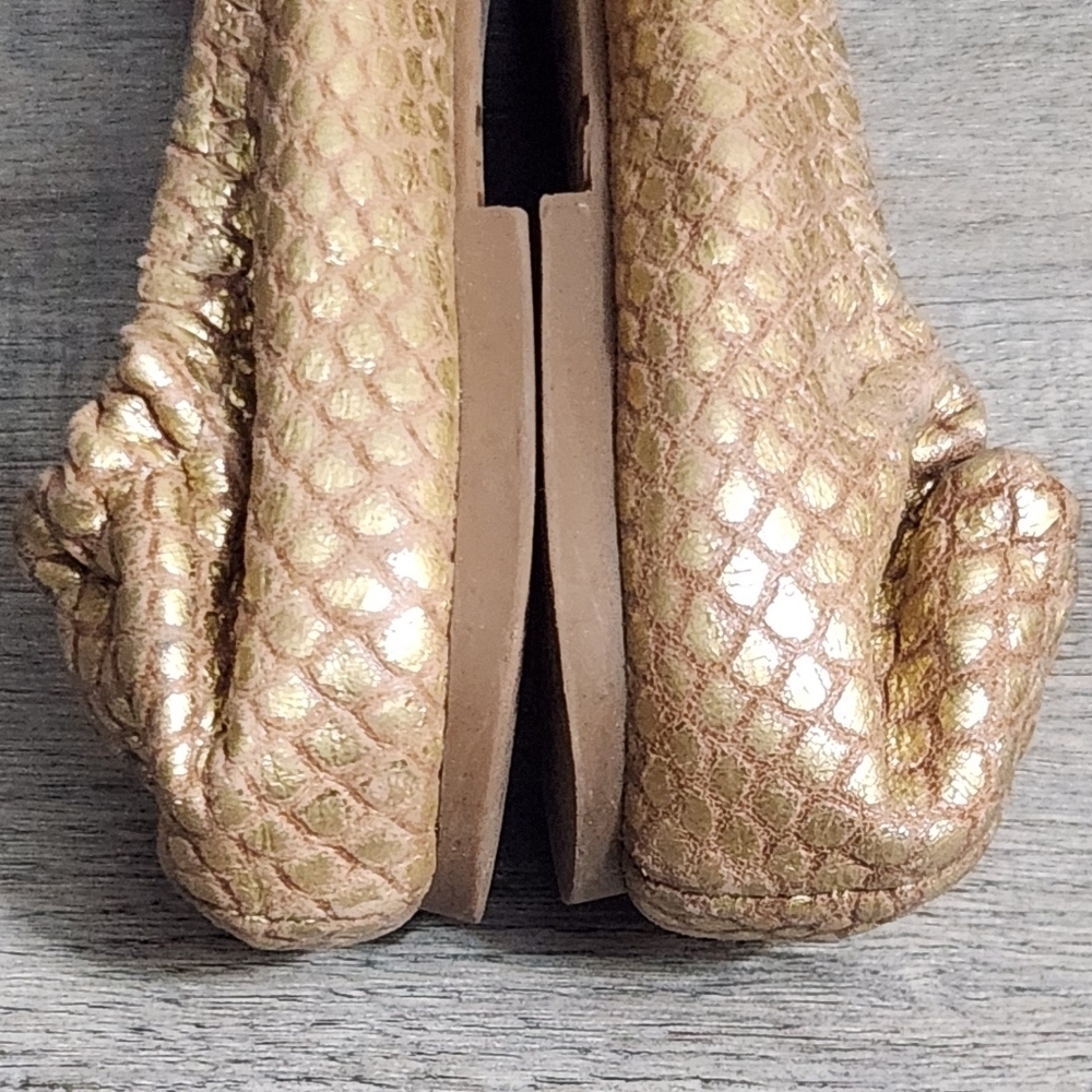 Tory Burch Reva Python Leather Flats - image 8